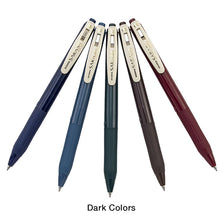 Sarasa Zebra Vintage Pen set of 5 in Light or Dark
