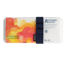 Schmincke AKADEMIE Watercolor Set, 18 Half Pans + Brush Band