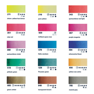 Schmincke Horadam “Pretty Pink” Edition Watercolor Set