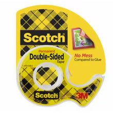 Scotch® Double-Sided Permanent Tape,  1/2x450"