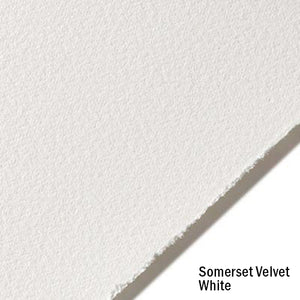 Somerset Velvet Paper, White, 300gsm, 22x30"