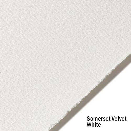 Somerset Velvet Paper, White, 300gsm, 22x30