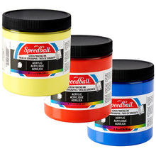 Speedball Acrylic Screen Printing Inks Various Colors 8oz