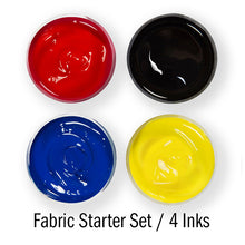 Speedball Fabric Starter Sets 4 or 6 Inks