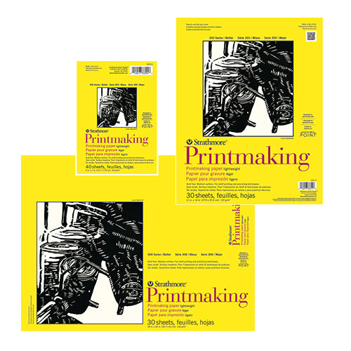 Strathmore Printmaking Paper Pad 11x14 15 Sheets
