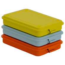 Toyo Steel T-152 "Slim" Stackable Storage Box, Various Colors