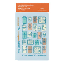 TRAVELER'S Notebook 2027 Clear Folder, Passport Size