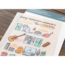 TRAVELER'S Notebook 2027 Clear Folder, Regular Size