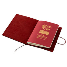 Traveler's Company Love and Trip RED Limited Edition Notebook, Passport Size