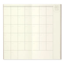 TRAVELER'S Regular Size 017 Free Monthly Diary