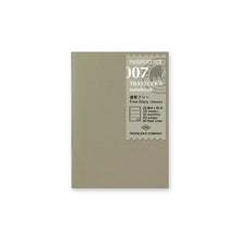 TRAVELER'S Passport Size 007 Free Diary Weekly