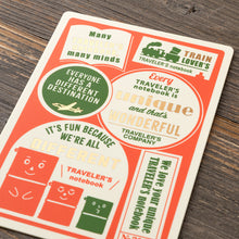 TRAVELER'S Notebook 2027 Plastic Sheet, Passport Size