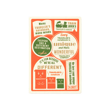 TRAVELER'S Notebook 2027 Plastic Sheet, Passport Size