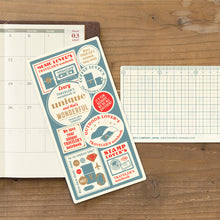 TRAVELER'S Notebook 2027 Plastic Sheet, Regular Size
