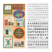 TRAVELER'S Notebook 2027 Sticker Set for Diary