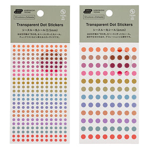 TSUKI no IRO: Dot Stickers Size 3.5mm or 6mm