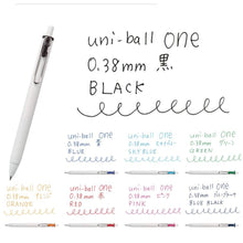 Uni-Ball ONE 0.38mm Gel Pens/  8 Color Set