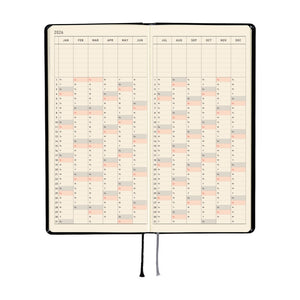 Hobonichi Techo Weeks 2026 - Yumi Kitagishi: White Cat’s Daily Life