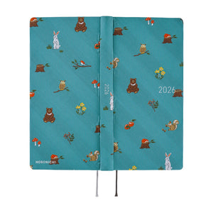 Hobonichi Techo Weeks 2026 - Bow & Tie: In the Forest