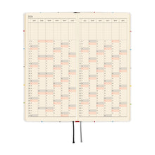 Hobonichi Techo Weeks 2026 - 100%ORANGE: Squirrel’s Moving Day