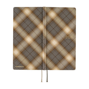 Hobonichi Techo Weeks 2026 - Shirt Fabric: Foggy Plaid