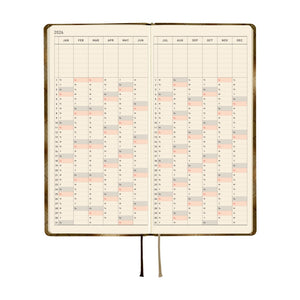 Hobonichi Techo Weeks 2026 - Shirt Fabric: Foggy Plaid