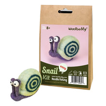 Woolbuddy DIY Snail Felting Kit