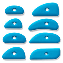 Xiem Rib Silicone Clay Tools / Firm, Various Sizes