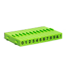 Xiem Attachable Numbers Stamp Set 12pc