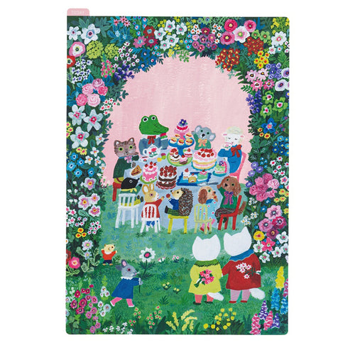 Yumi Kitagishi: Hobonichi  A5 Pencil Board / In the Garden