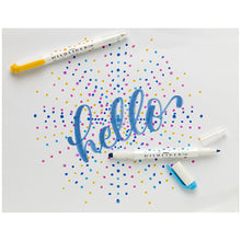 Zebra Mildliner Dual Tip Dot Marker, 5 Assorted Color Set