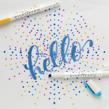 Zebra Mildliner Dual Tip Dot Marker, 5 Assorted Color Set