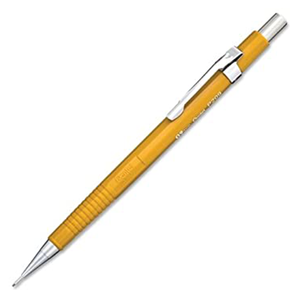 pentel mechanical pencil yellow