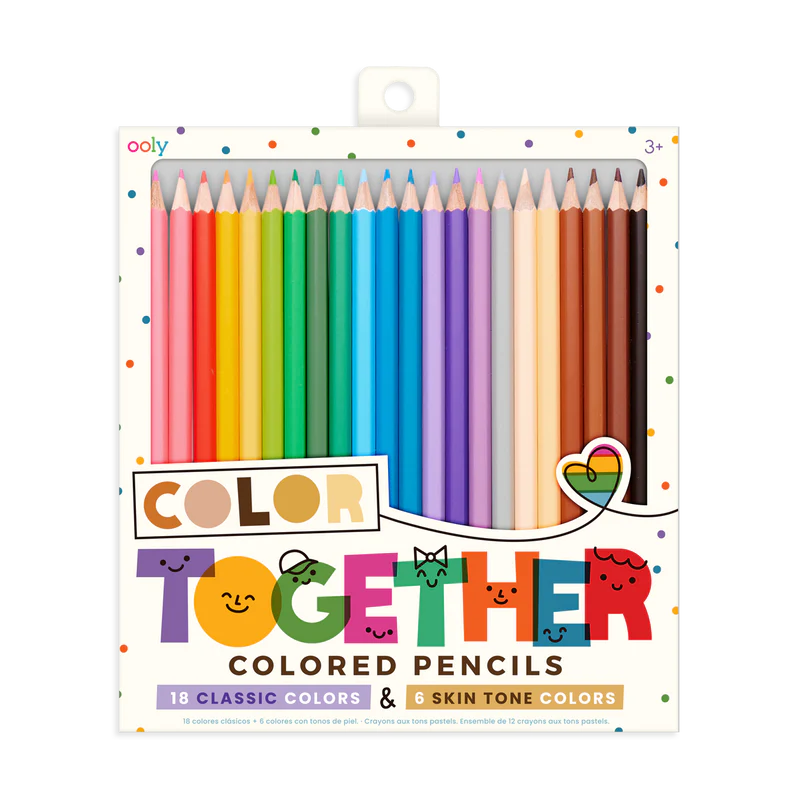 Ooly Color Together Classic & Skin Tone Colored Pencil, Set of 24 – ARCH  Art Supplies