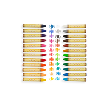 Ooly Brilliant Bee Crayons, Set of 24