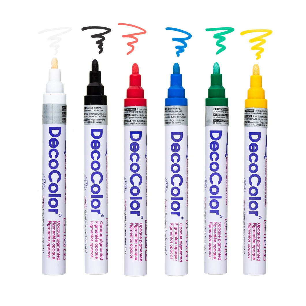 DecoColor Paint Markers, Broad Tip