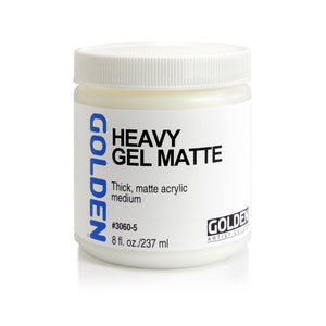 GOLDEN Heavy Gel Mediums 8oz