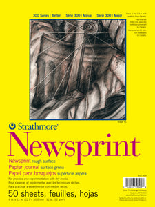 Strathmore Newsprint Pads 300 Series, Various Sizes