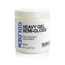 GOLDEN Heavy Gel Mediums 8oz