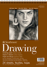Strathmore Medium Drawing Pads 400 Series, Various Sizes