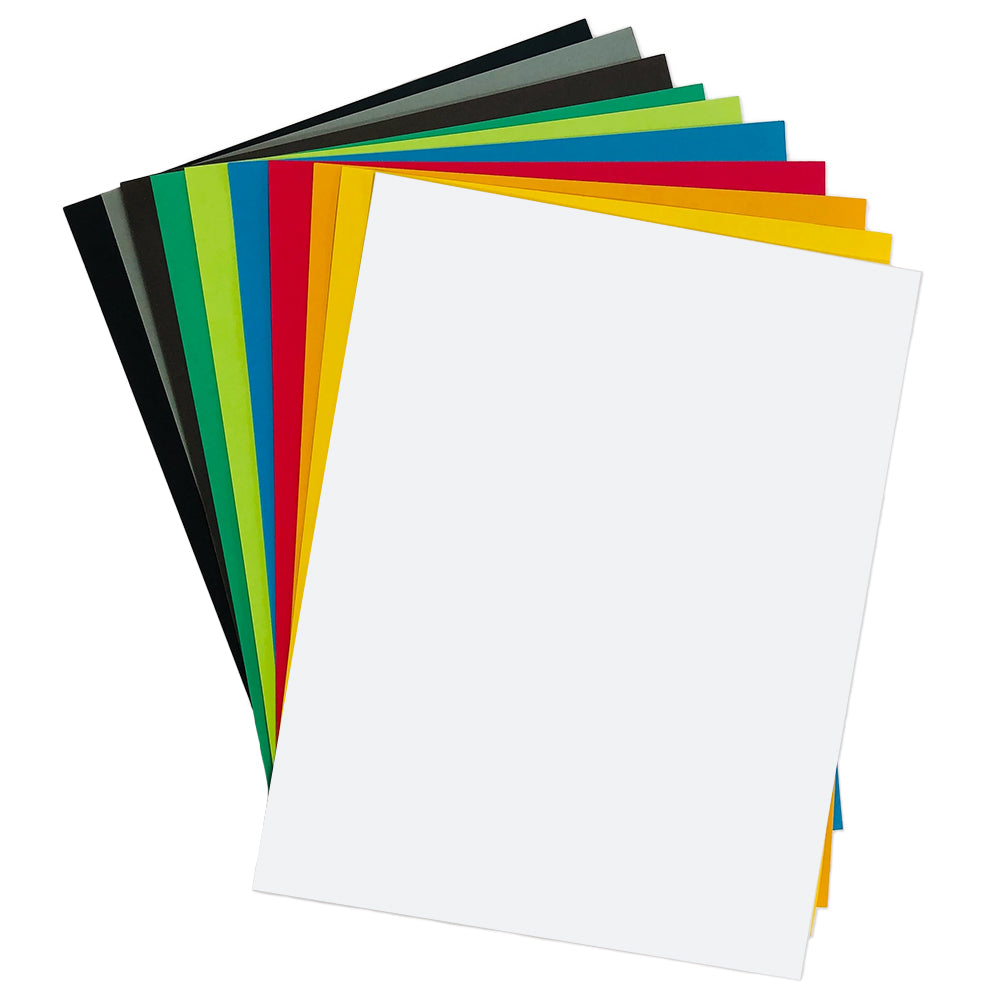 8.5 x 11, 80lb Color Paper Pack – ARCH Art Supplies