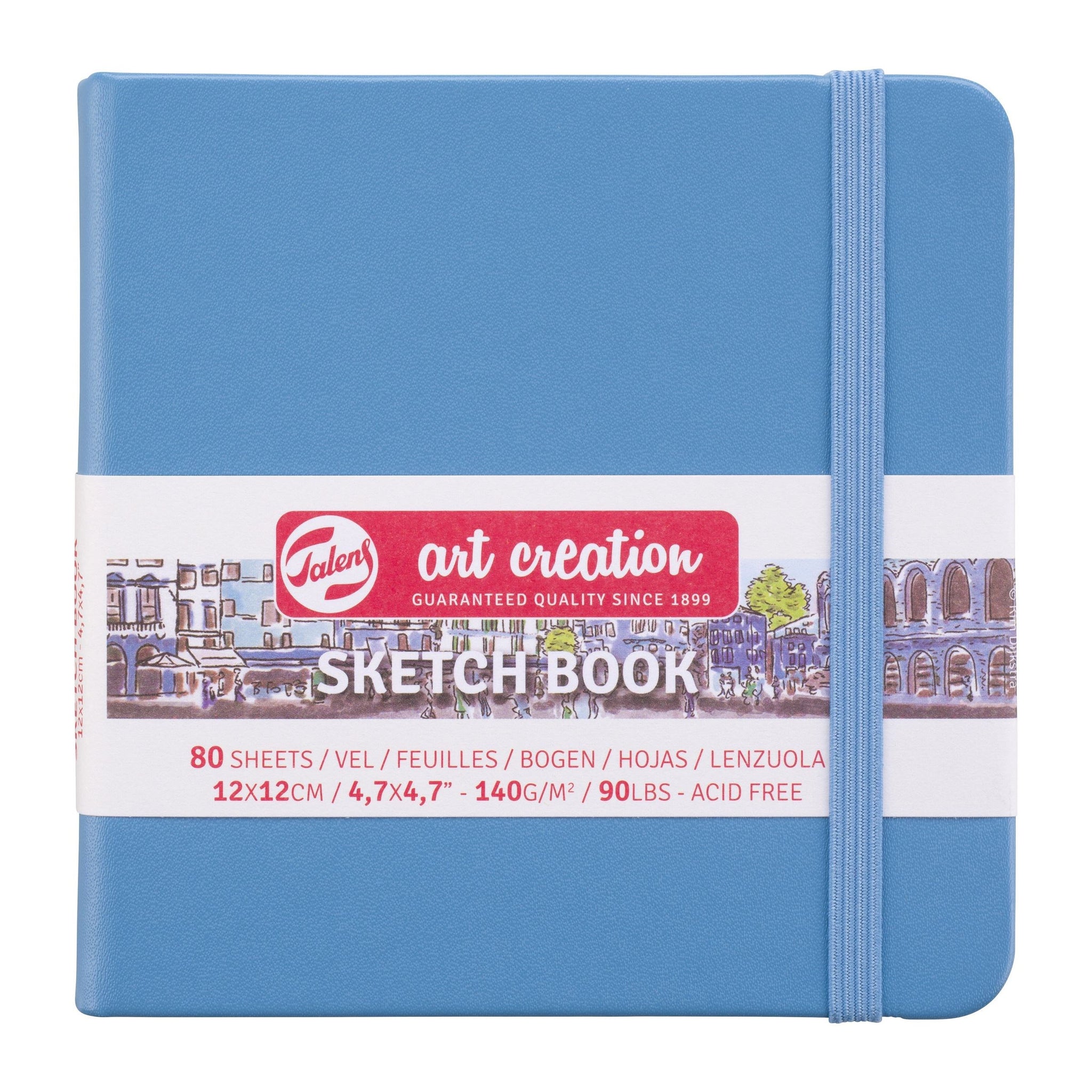 Sketchbook Kit 4x4 Sketchbook With Brown Paper, Pen, Pencil & Tortillion 