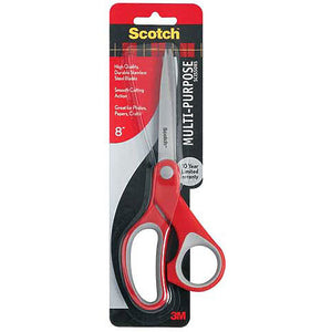 Scotch 3M Multi-Purpose Scissors - 8"