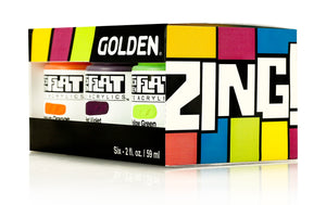GOLDEN SoFlat Matte Zing Set 6 Colors