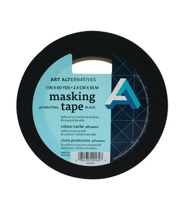 Art Alternatives pH Neutral Black Masking Tapes