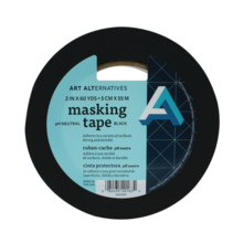 Art Alternatives pH Neutral Black Masking Tapes