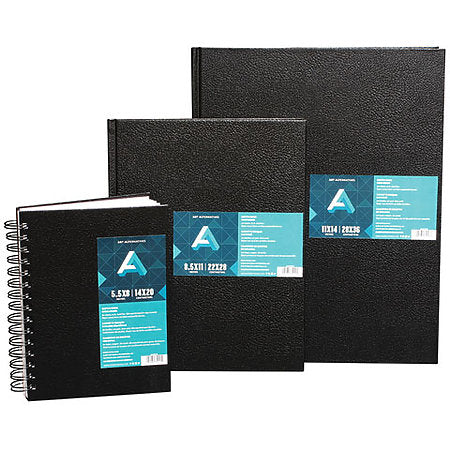 【新品未開封】タラブックスBLACK: AN ARTIST'S Hardbound Drawing Book, 8.5