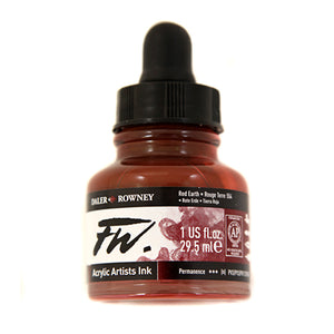 Daler Rowney FW Acrylic Inks 1oz Various Colors