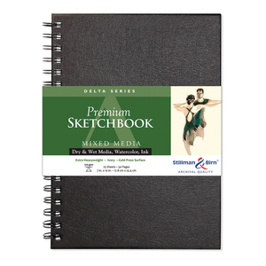 Stillman & Birn, Delta Series Wirebound Sketchbooks, Various Sizes