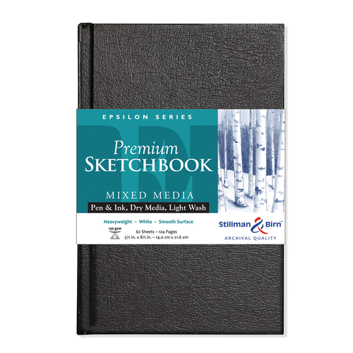 Stillman & Birn, Epsilon Series Hardbound Sketchbooks, Various Sizes
